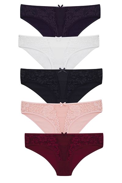 LÜXDRM 2010 - 10 Piese Chiloți Bikini Moale, Dantela, Eleganti