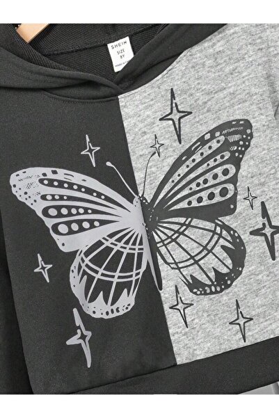 Machetta Дитячий двоколірний комплект білизни з принтом метелика