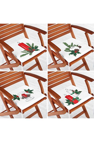 Nish & Royal Set de perne pentru scaune moderne, cu fermoar, cu 4 piese, desi...