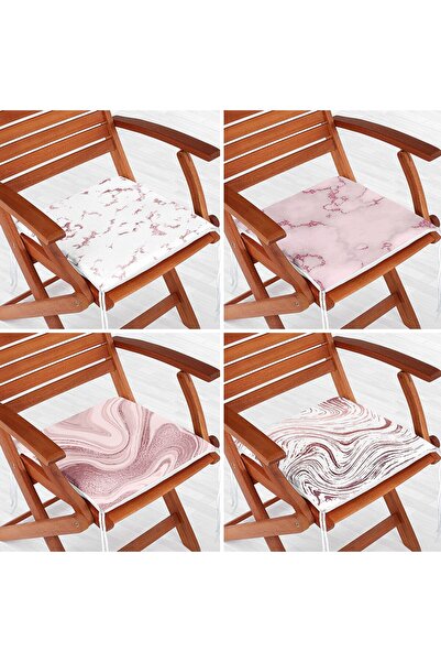 Nish & Royal Set de perne pentru scaune moderne, cu fermoar, cu model abstrac...