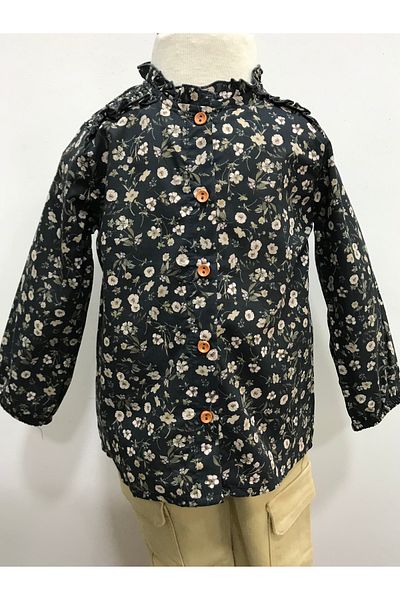 Çikoby Baby Girl Flower Shirt