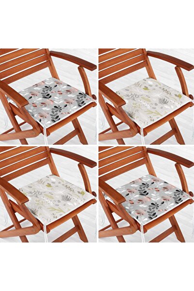 Nish & Royal Set de perne pentru scaune moderne, colorate, cu fermoar, 4 pies...