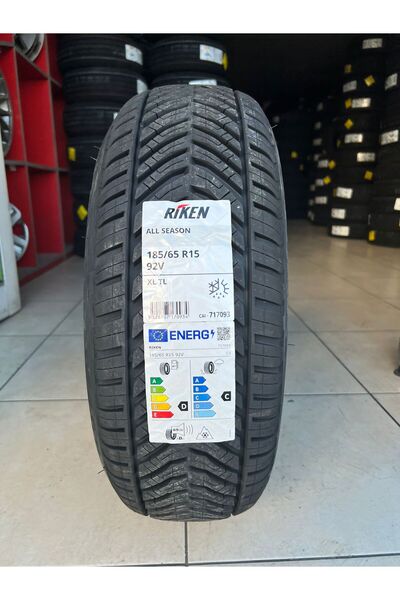 RIKEN 185/65R15 92V XL ALL SEASON RİKEN 4 MEVSİMLİK LASTİK 2023 TARİHLİ
