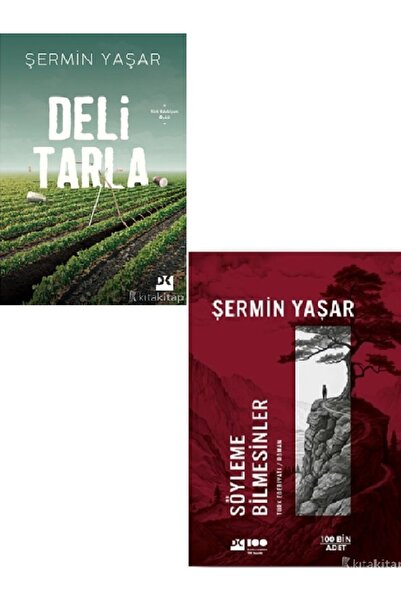 Kronik Kitap Söyleme Bilmesinler - Deli Tarla - Şermin Yaşar 2 KİTAP SET