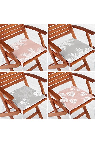 Nish & Royal Set de perne pentru scaune moderne, colorate, cu fermoar, 4 pies...