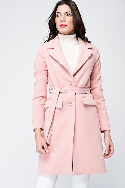 Pitti Women's Baby Pink Coat 70521