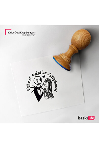 Baskı Life Durakula Sevgili Kişiye Özel Kitap Damgası Kitap Mührü Kaşe Kitap ...