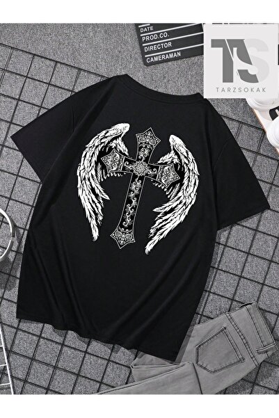 Tarzsokak Tricou pentru bărbați cu desene animate și slogan grafic, cu umeri ...