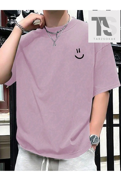 Tarzsokak Tricou Hypemode pentru bărbați cu imprimeu Expression Drop Shoulder