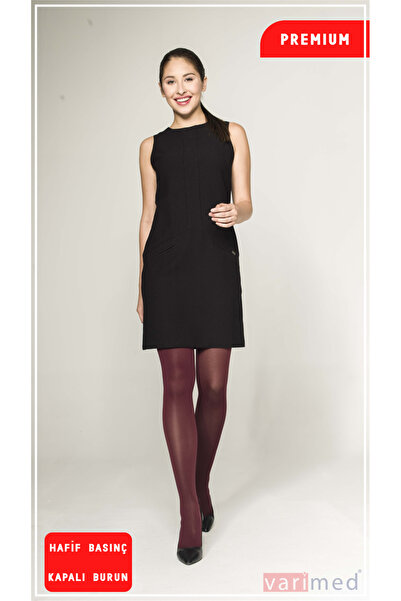 Varimed 3131 Premium Ccl1 Hafif Basınç Diz Üstü Kapalı Burun Çorabı