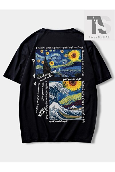 Tarzsokak Tricou pentru bărbați Street Life cu imprimeu slogan și floarea-soa...