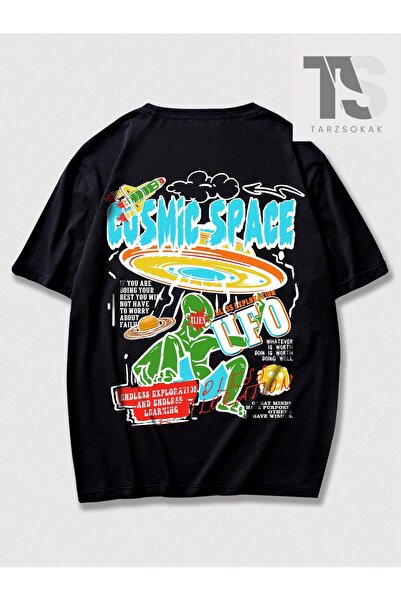 Tarzsokak ΚΩΔΙΚΟΣ Trend Street Life Ανδρικό γραφικό μπλουζάκι κινουμένων σχεδ...