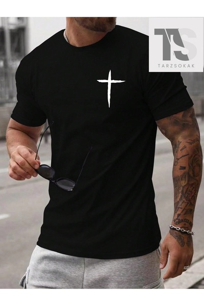 Tarzsokak Tricou cu imprimeu grafic pentru bărbați KOD Trend Homme