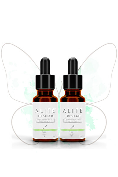 Alite Doğal Fresh Air 10 Ml. Damla 2'li Paket, Burun Tıkanıklığı Için Rahatlatıcı Ve Açıcı Yaka Damlası