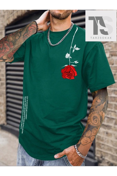 Tarzsokak Tricou cu imprimeu urs pentru bărbați