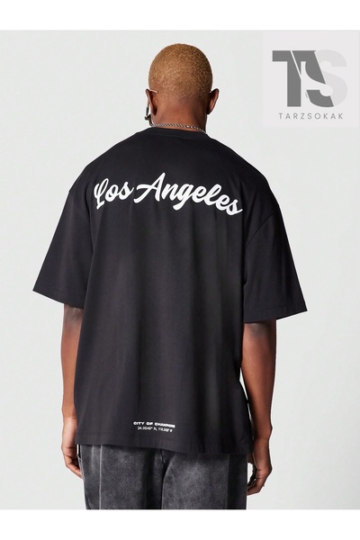 Tarzsokak Tricou SUMWON cu imprimeu City pe față și pe spate