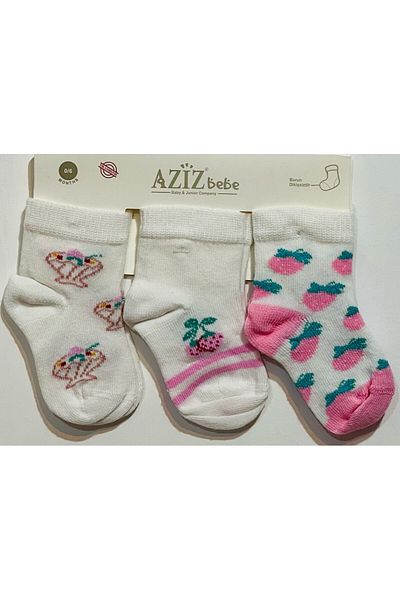Aziz Bebe 3-Piece Socks for Girls
