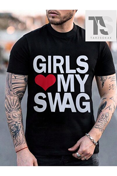 Tarzsokak Street Life Ανδρικό μπλουζάκι με κινούμενα σχέδια και γράμματα