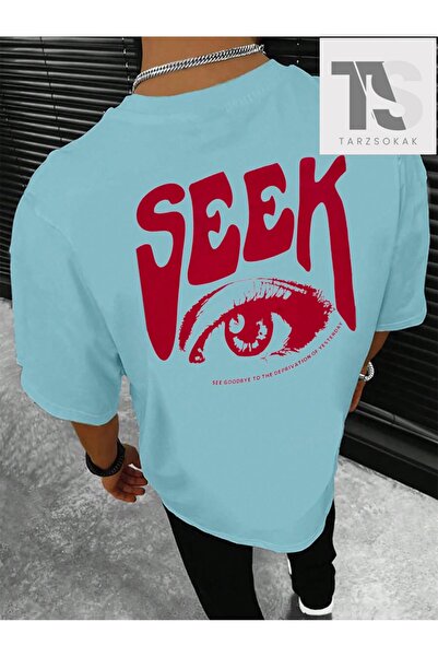 Tarzsokak Tricou LEGND pentru bărbați cu grafică cu ochi și slogan, cu umeri ...