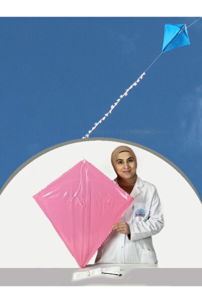 GÜLEN UÇURTMA Naylon Elmas Uçurtma / Düz Renk