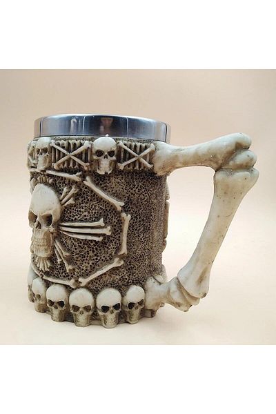 Hediye Vakti Pirate Skull Design Mug Cup