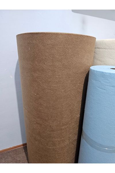 DÖNENCİX Meter Thin Felt Fabric 1 Mm 100 Cm Brown