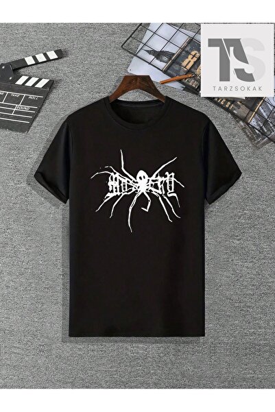 Tarzsokak Tricou pentru bărbați cu imprimeu păianjen și litere