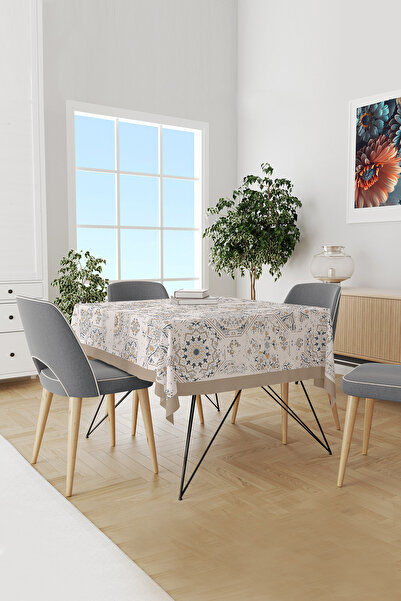 Moud's الأناضول 4 مفرش المائدة منقوشة من جلد الغزال الهم