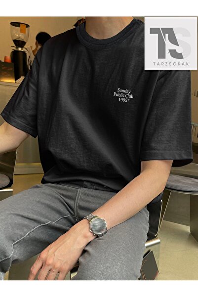 Tarzsokak Tricou grafic cu urs și litere pentru bărbați