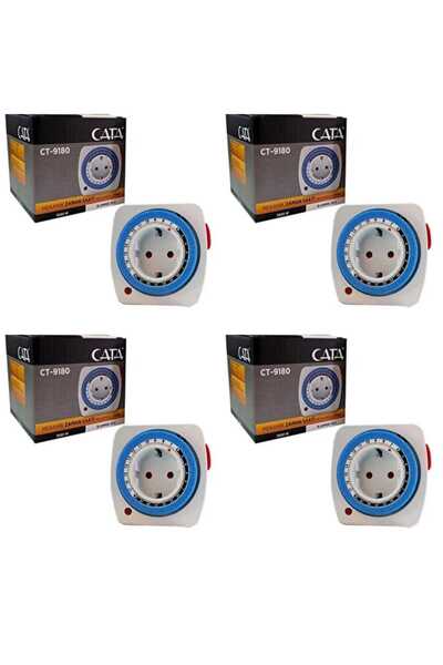 Cata CT-9180 Mechanical Time Clock 4 Pcs