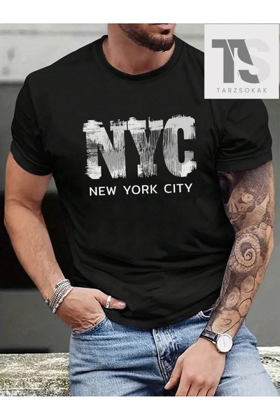 Tarzsokak Ανδρικό T-Shirt με τυπωμένο κείμενο