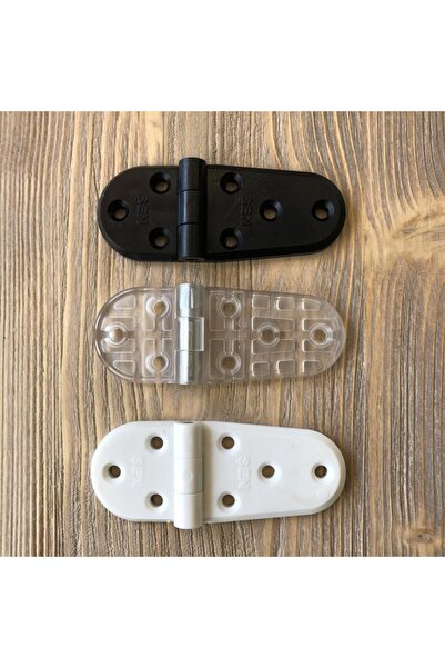 Gürçay Plastik Oval Menteşe 9cm (2 Adet) Şeffaf