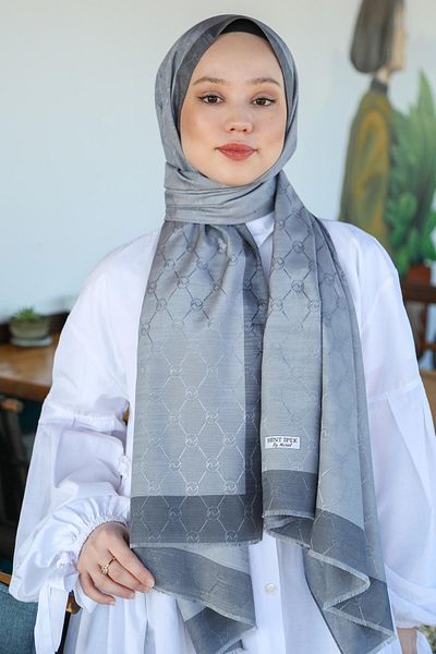Hint İpek Hintipek Monogram Shawl