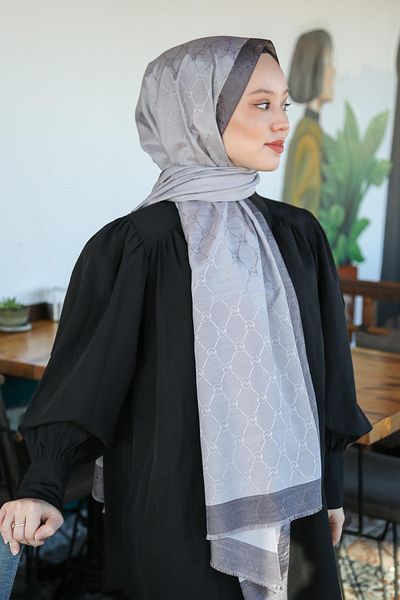 Hint İpek Hintipek Monogram Shawl