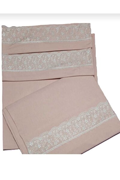 bursa çeyiz Çeyizlik Fransız Dantelli Pamuk Nevresim Takımı