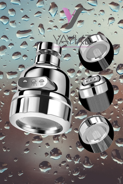 Yayke 3 Function Water Saving Faucet Spout Water Saving Fountain Spout