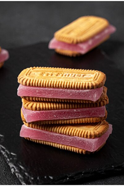 Hüsrevzade Bisküvi Arası Güllü Lokum 500 Gr.