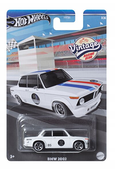 HOT WHEELS BMW 2002 1/64 Vintage Racing Club Tekli Araba