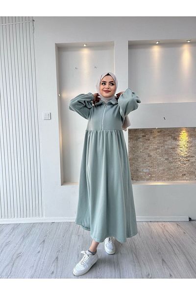 HB MODA COLLECTİON Φόρεμα με τρία νήματα