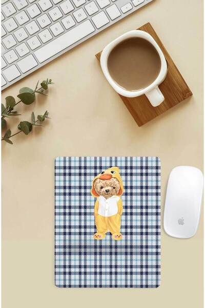 Gizeo Concept Mouse Pad cu model Teddy cu suport pentru încheietura mâinii