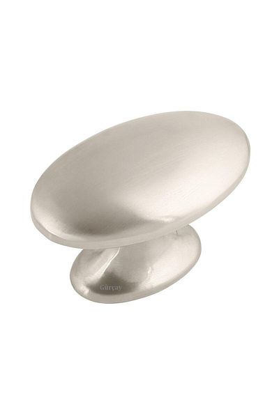 Gürçay Luxury Arya Button Handle Inox (2 PCS)