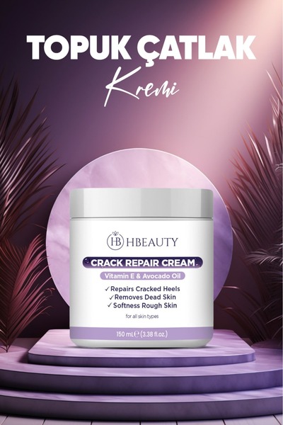 HBEAUTY ayak & topuk beyazlatıcı etkili bakım krem 150 ml