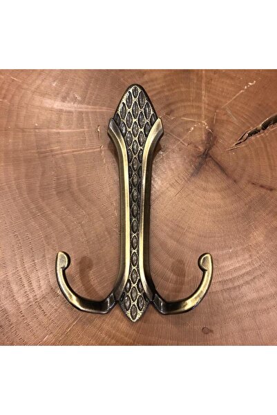 Gürçay Petek Portmanto Elbise Askısı Antik (2 Adet)