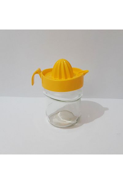renkli çiçekler Glass Lemon Bowl Lemon Citrus Juicer