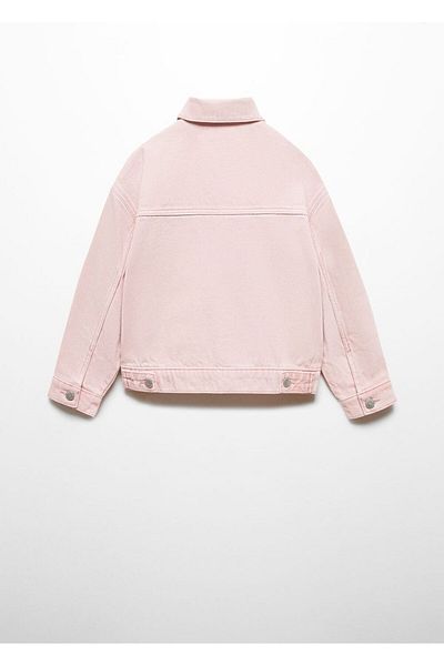 MANGO Kids Jeansjacke aus Baumwolle