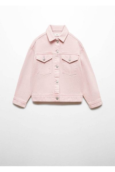 MANGO Kids Jeansjacke aus Baumwolle