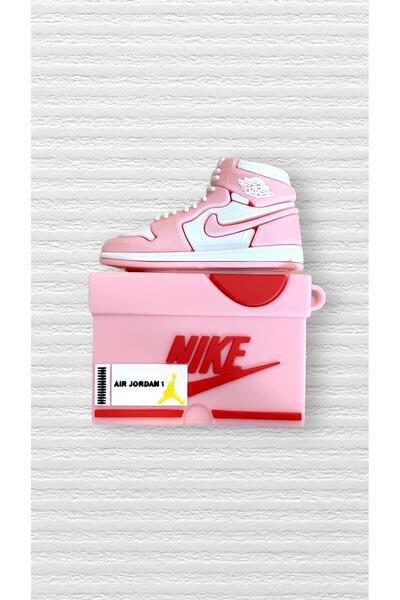 Genel Markalar Airpods 3. Nesil Uyumlu Nike Desenli Silikon Kılıf Pembe Belir...