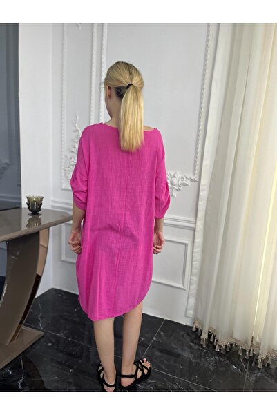 Bohemian Women's Organic Cotton Summer Natural Dress