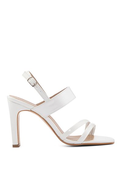Sole Sisters Wedge Heeled Sandals White - RANDYE
