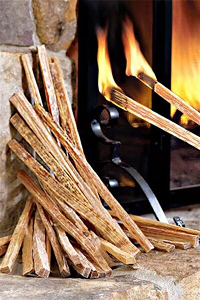 Genel Markalar Doğal çam çırası 1 kg odun kömür mangal